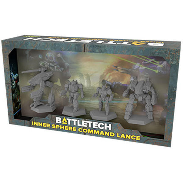 Catalyst Game Labs BattleTech: Miniature Force Pack - Inner Sphere Command Lance